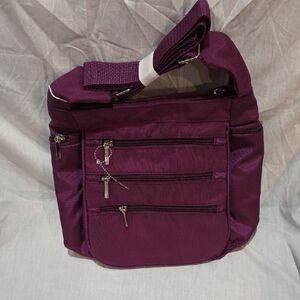 Organizzi Of Santa Barbara  Chic Purple Crossbody Bag